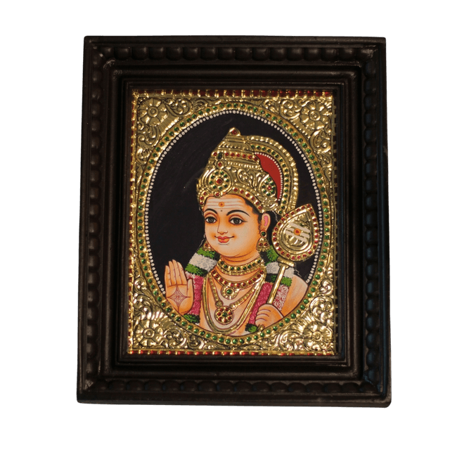 Lord Murugan Tanjore Painting