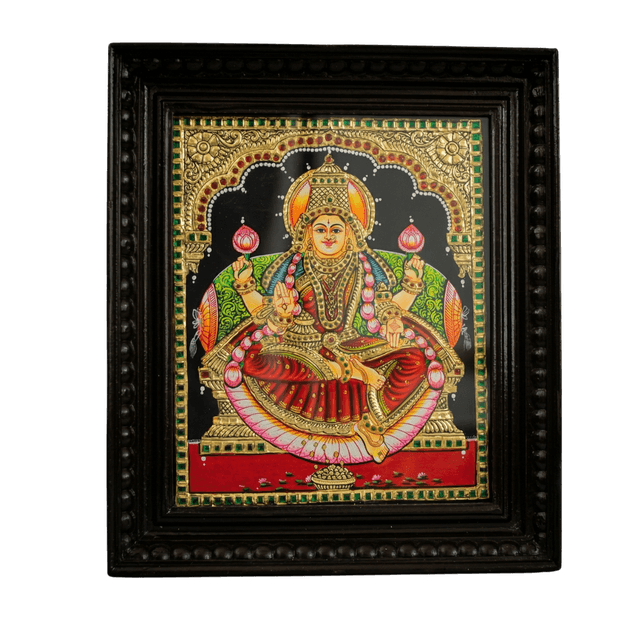 Goddess Lakshmi Tanjore Painting
