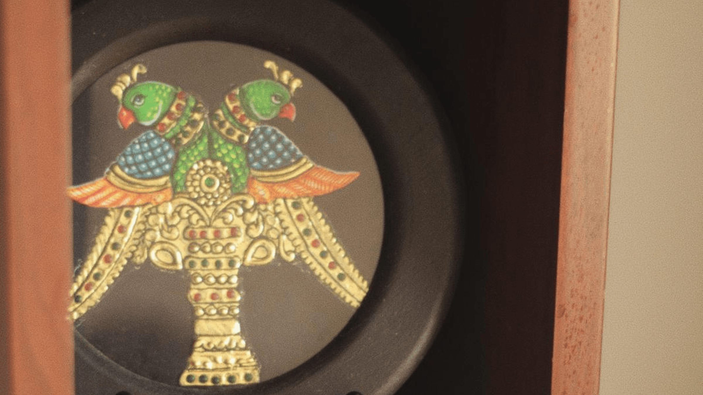 Tanjore Painting on British Colonial Style