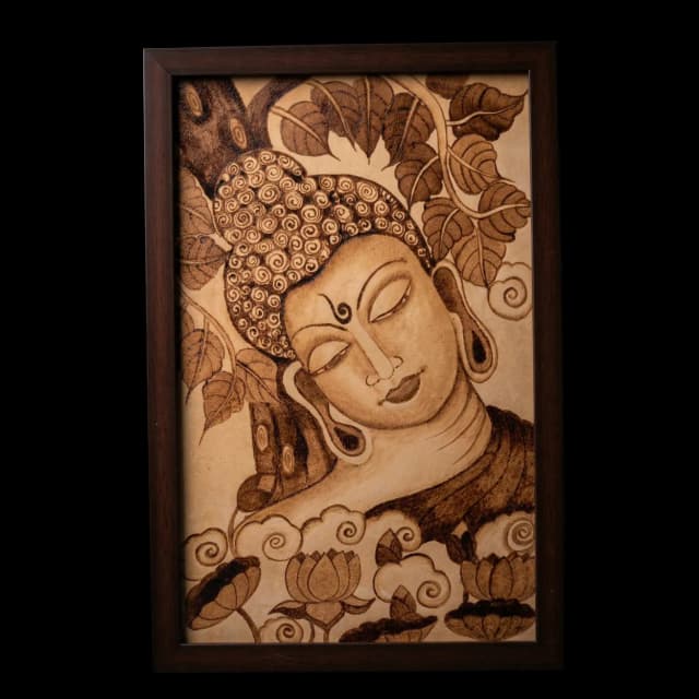 The Buddha Coffee Mural